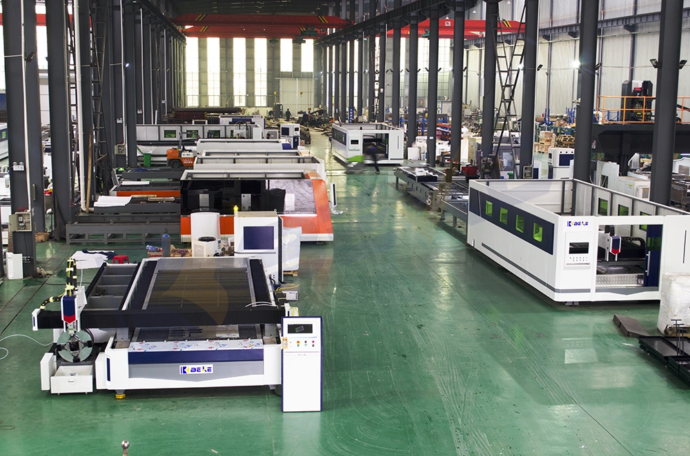 Nanjing Beke New Style 4015 3000W Plate Tube Carbon Platefiber Laser Cutting Machine Made in China