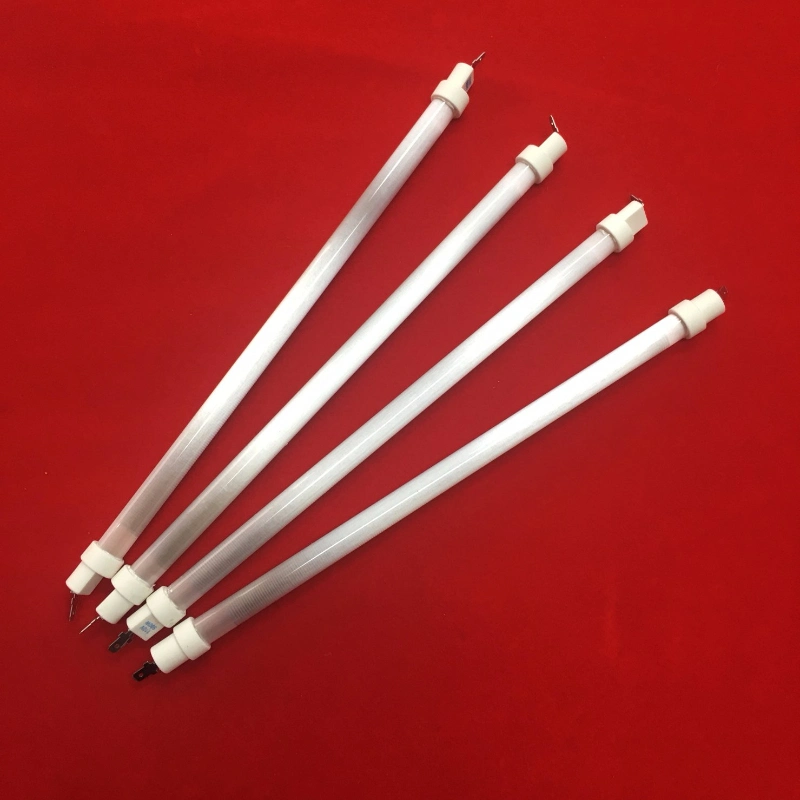 Clear Carbon Fiber Heating Quartz Glass Tube Tubular Heating Element