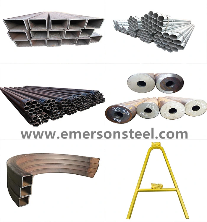 20X20 Square Steel Pipe Rectangular Square Mild Carbon Steel Tube 75X75 Tube Ms Steel Square Pipe