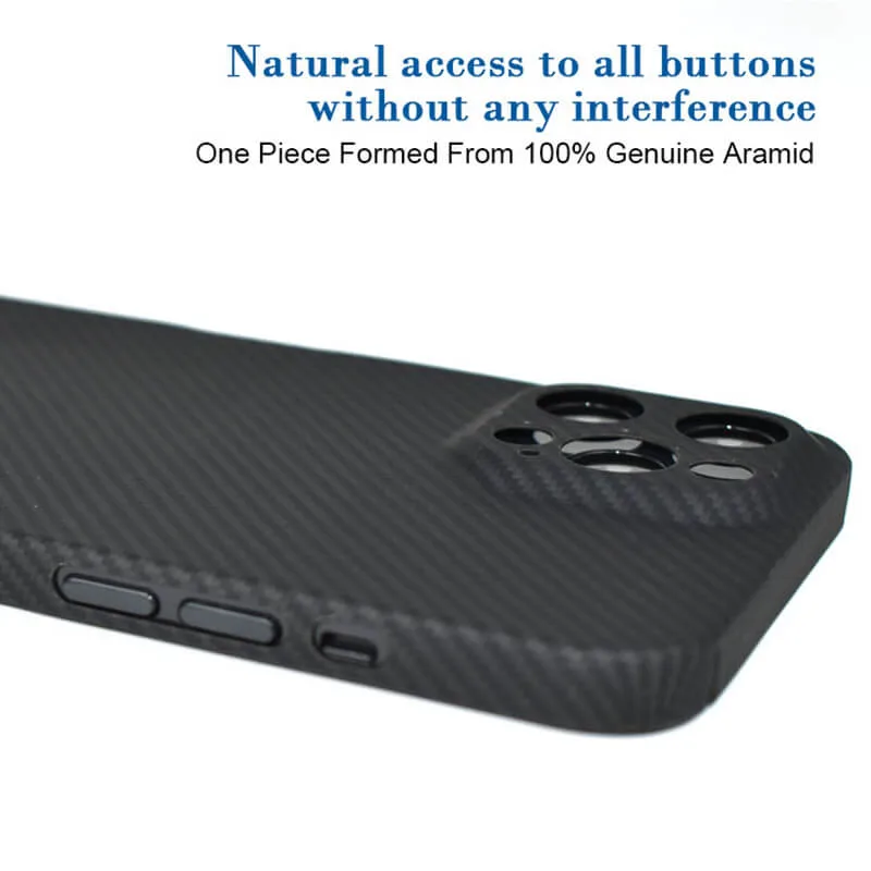 for iPhone 12 PRO Carbon Fiber Cell Phone Case Aramid Fiber Phone Case iPhone Case