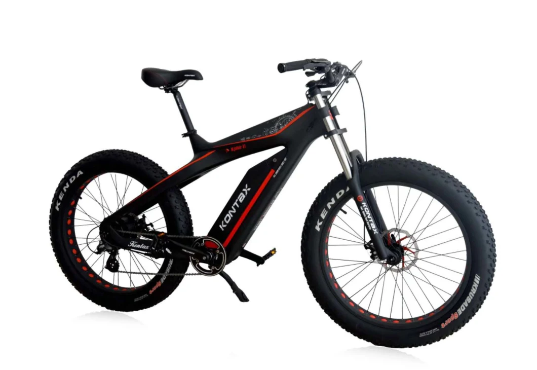 26*4.0 Inch Fat Tire 48V 500W 750W Fast Speed Electric Dirt Bike with Carbon Fiber Frame (MZ-065)