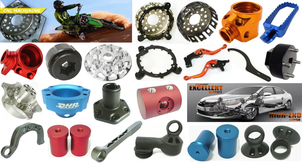 Custom 6063 Aluminum Parts and CNC Machining Service Carbon Fiber Parts