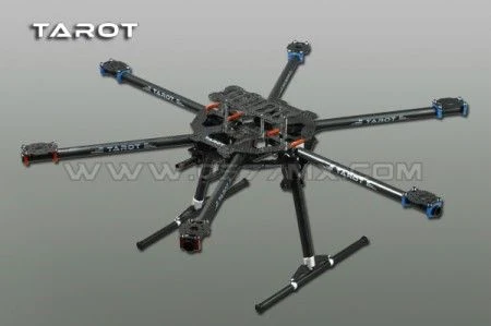 Tarot Fy680 Foldable Hexa-Copter Carbon Fiber Frame Tl68b01 (Not Assembled)