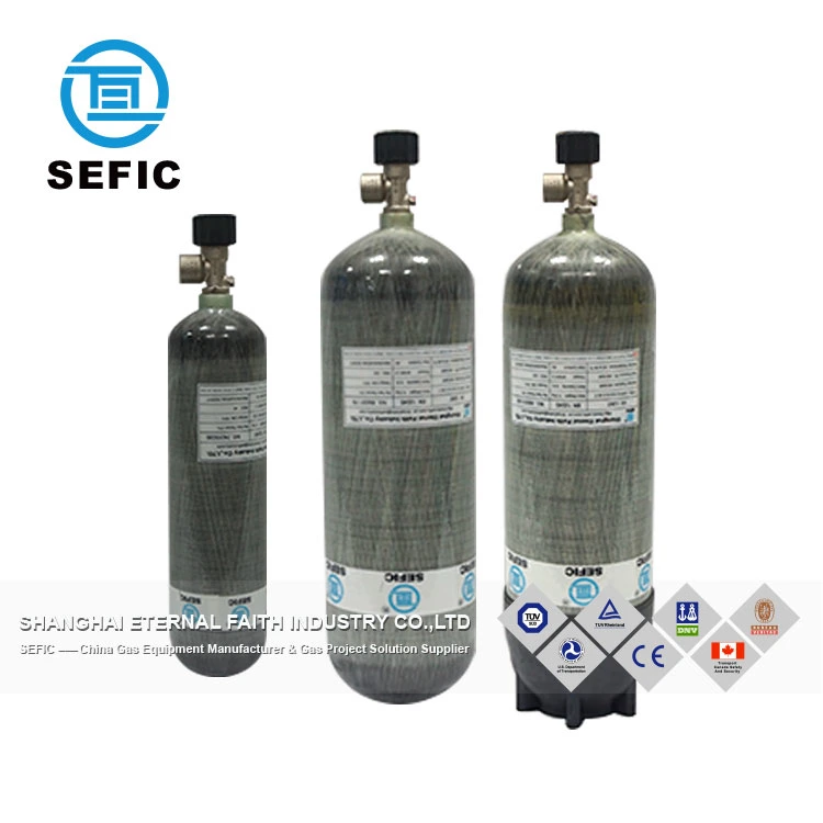 Carbon Fiber Composite Gas Cylinder for Air Breathing Apparatus