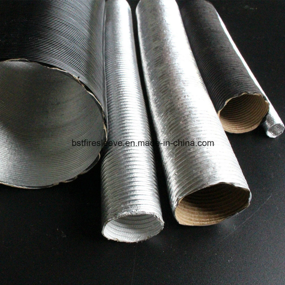 Aluminum Heat Shield Corrugated Composite Tube