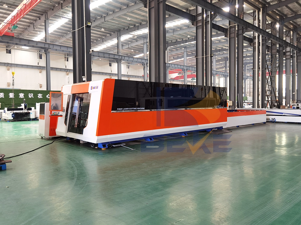 Beke Brand Best Selling 3020 Exchange Working Table Carbon Plate Fiber Laser Cut Machine