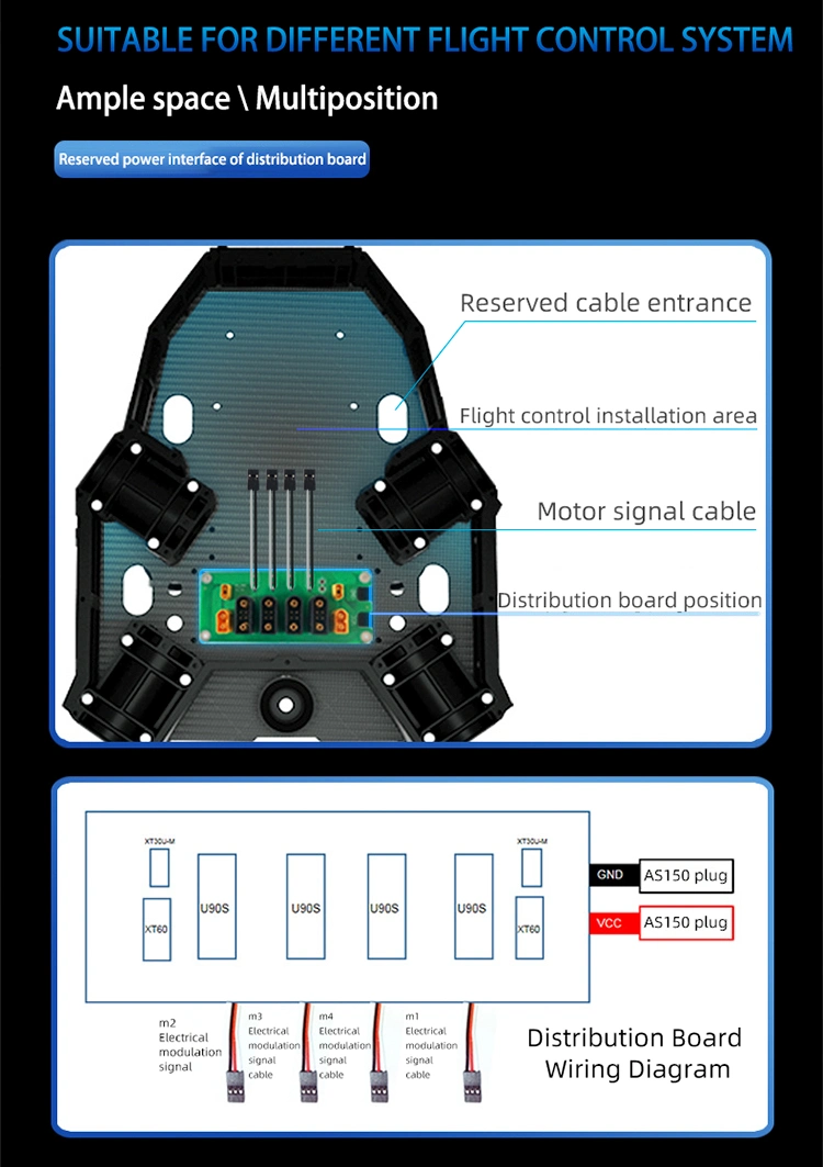 Hot Sales High Performance-Cost Multi Purpose Drone Uav Frame