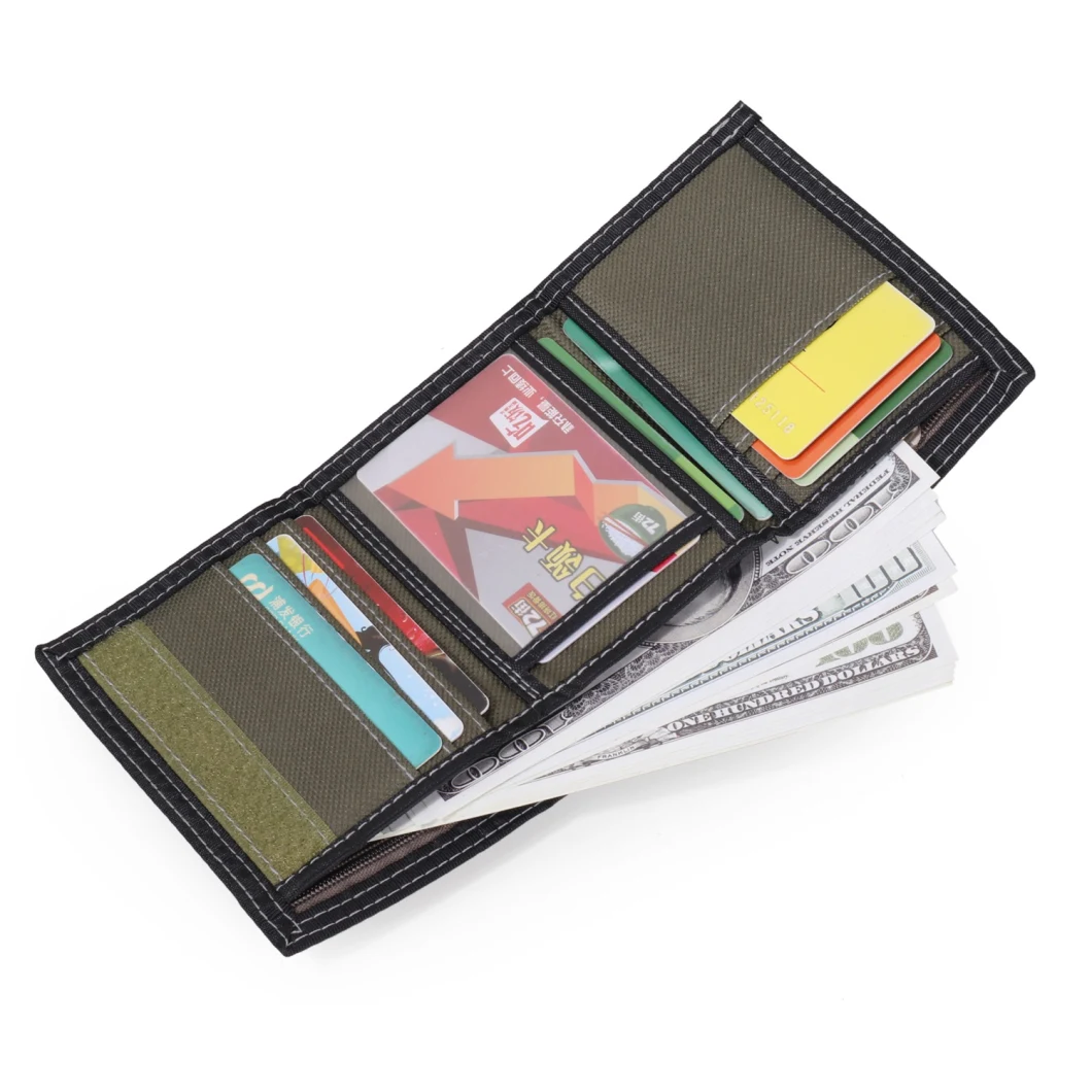 New Products Hot Selling Men's Carbon Fiber Money Clip Coin Wallet