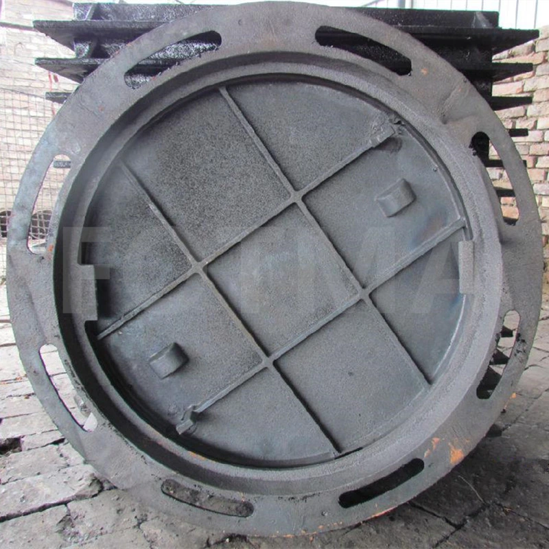 Customized Ductile Iron Casting Round/Square Composite Manhole Frame