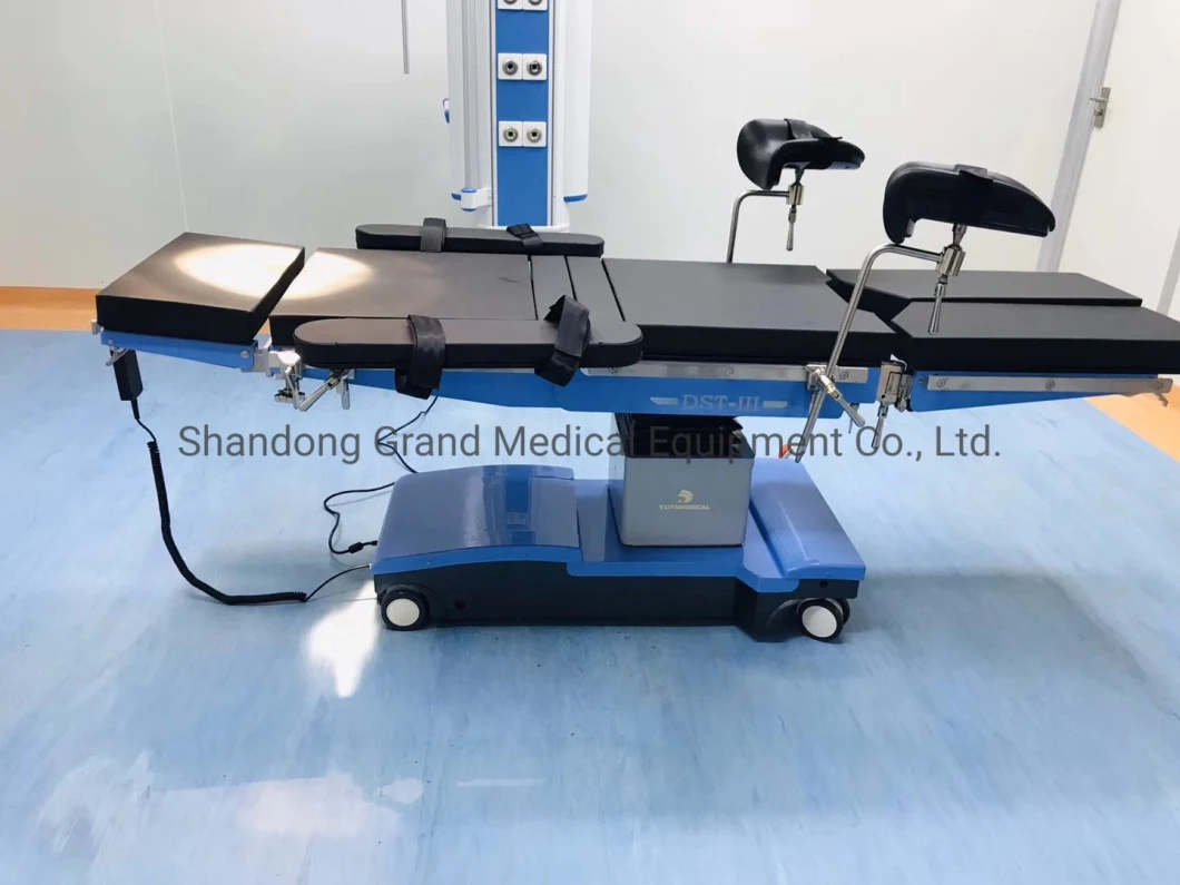 CE FDA TUV ISO9001 Certified China Supplier Electric Operation/Operating Carbon Fiber Board Table Medical Surgic Table Operation Theatre Table