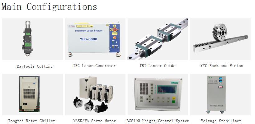 1500W Automatic CNC Carbon Fiber Metal Laser Cutting Engraving Machine