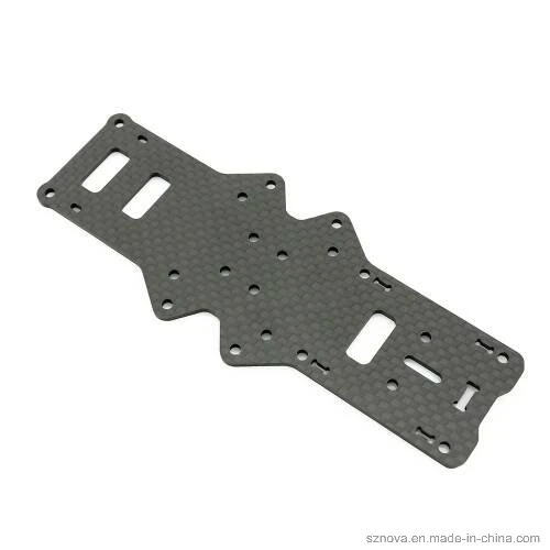 Mini Ultra Light Shaped Full Carbon RC Racing Frame Plates