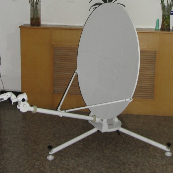 1m Carbon Fiber Panel Manual Flyaway Antenna Used in Vsat