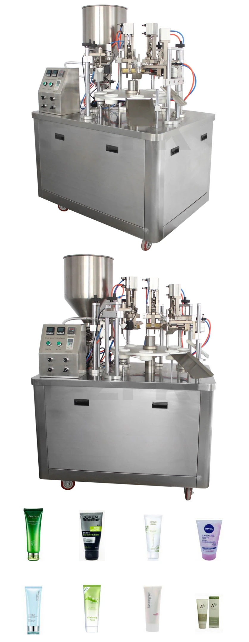 Hzpk Semi-Automatic Composite Tube Filling and Sealing Machine