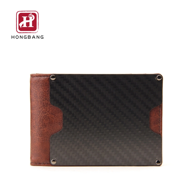 Carbon Fiber Wallet Customzie and Wholesale Manufacturer Money Clip Wallet