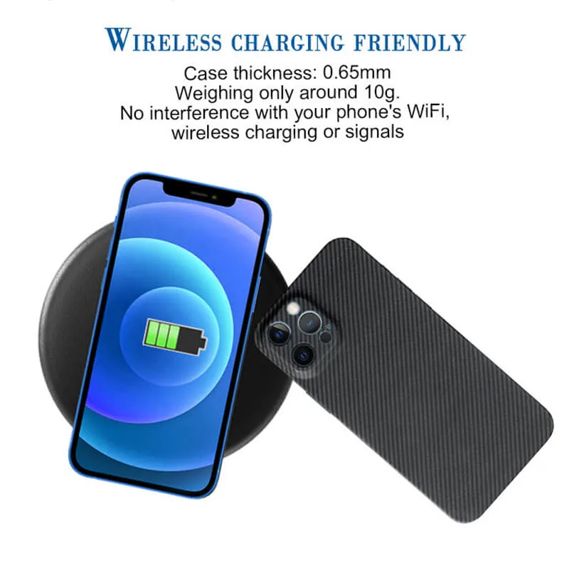 for iPhone 12 PRO Carbon Fiber Cell Phone Case Aramid Fiber Phone Case iPhone Case