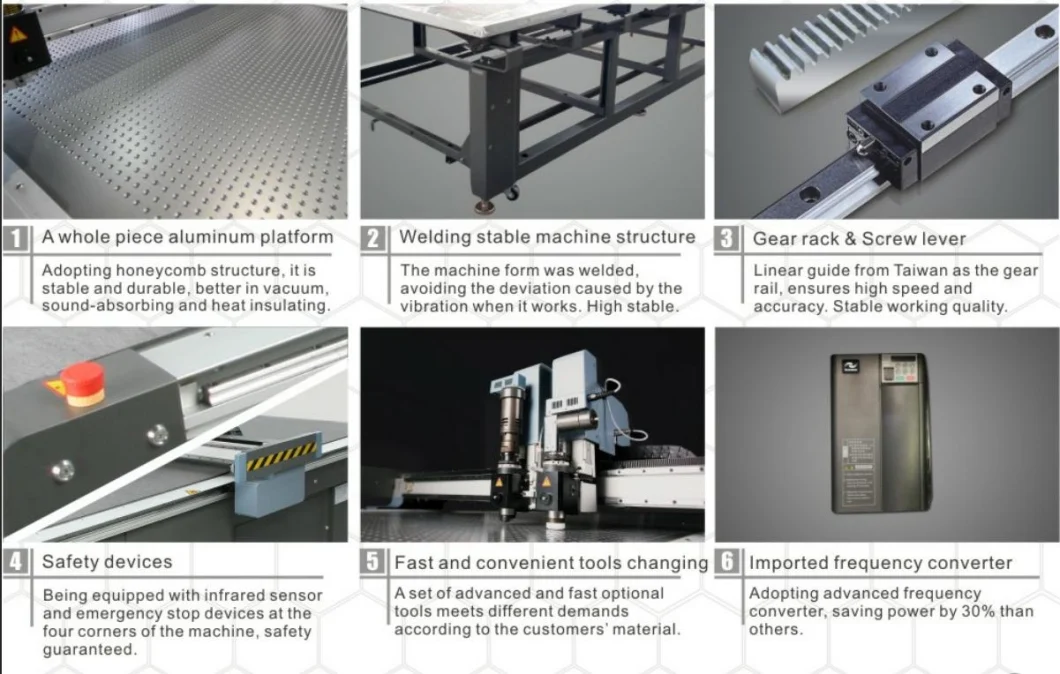 Ruizhou High Accuracy Digital CNC Carbon Fiber Prepreg Cutting Machine