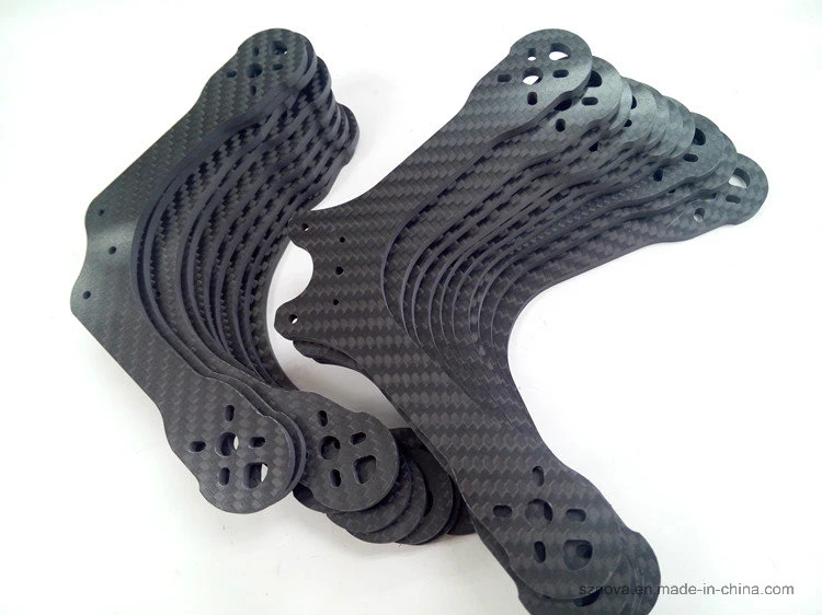 CNC Cutting Drones Parts. 3K Carbon Fiber Sheet Plate