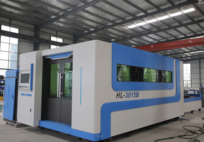 Carbon Steel Metal Cutting 1000W Fiber Laser Cutting Machine