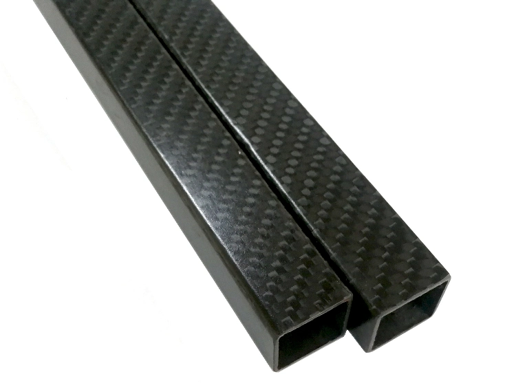 High Strength Custom Size Square Carbon Fiber Profile Tubings