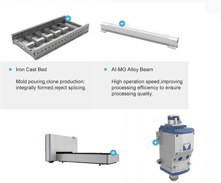 Leize Laser 1kw-10kw High Precision Fiber Laser Cutting Machine for Metal Cutting