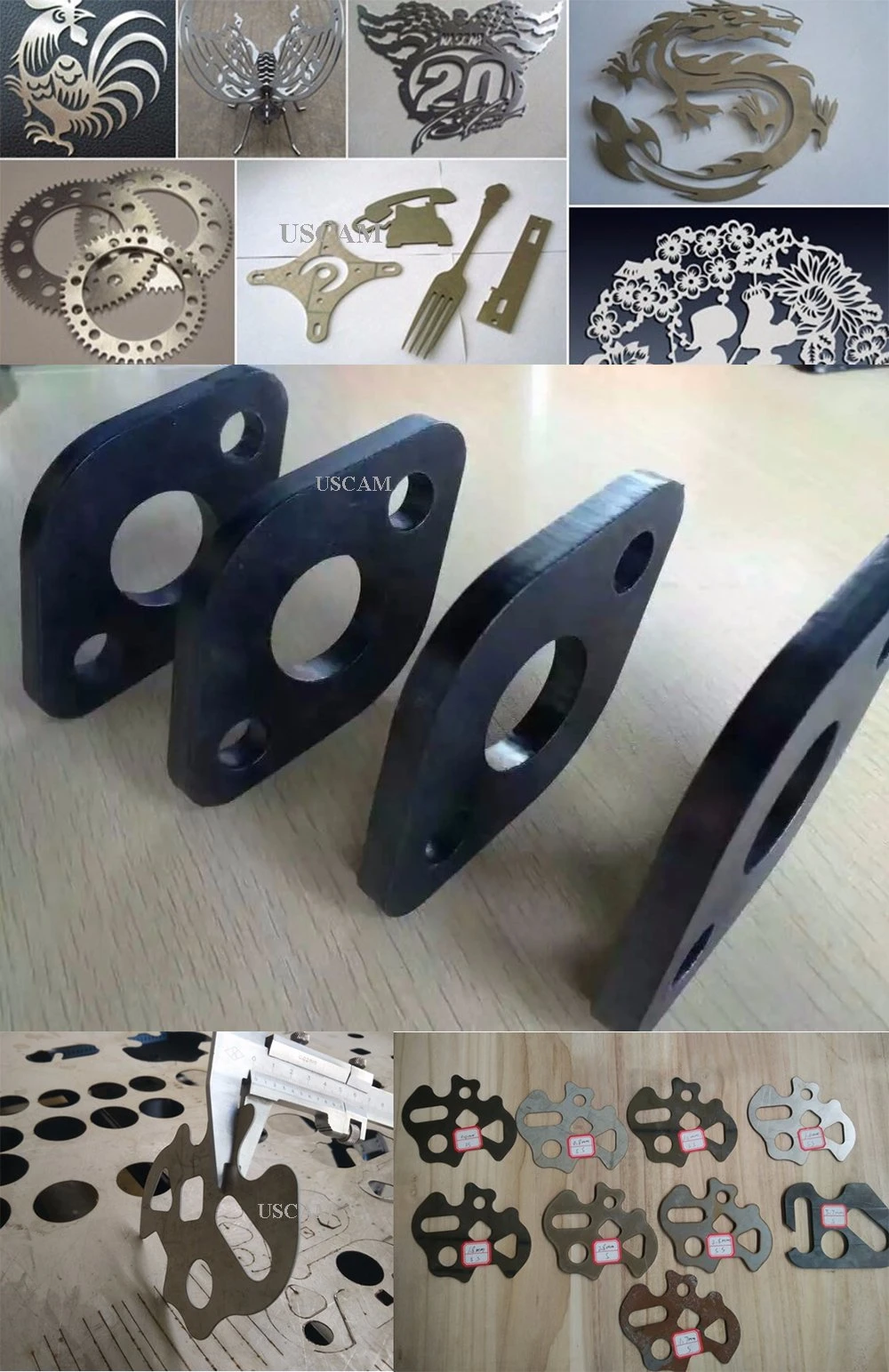 Carbon Fiber CNC Cutting 1000 Watt Laser Cutting