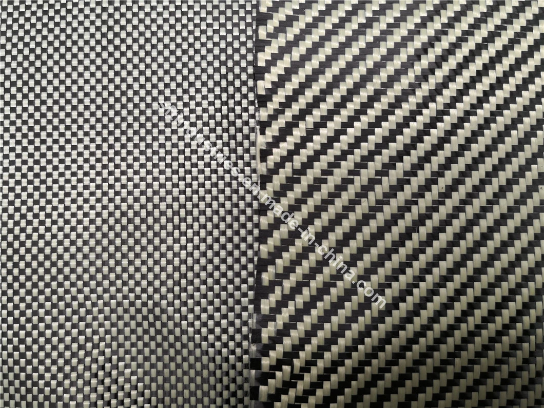 Customized Plain Twill Weave Carbon Aramid Fiber Cloth for FRP