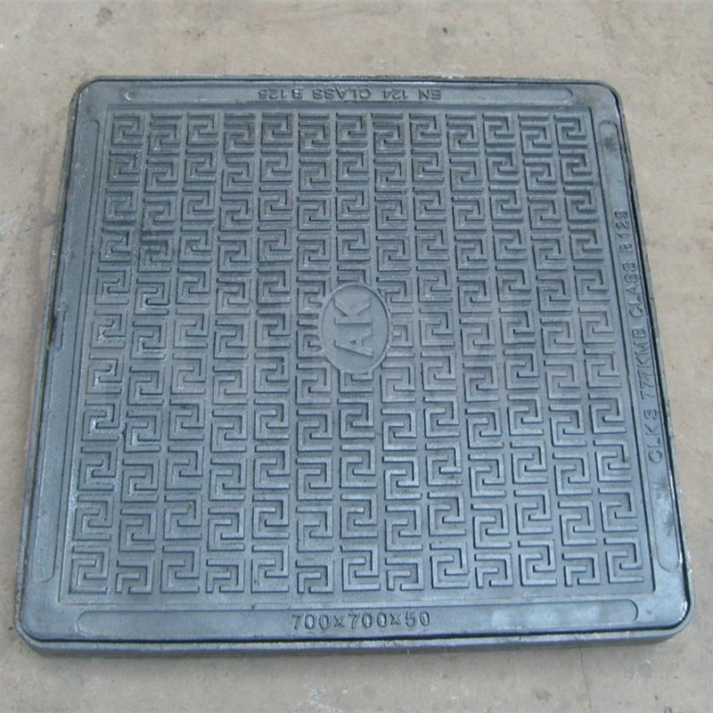 Customized Ductile Iron Casting Round/Square Composite Manhole Frame