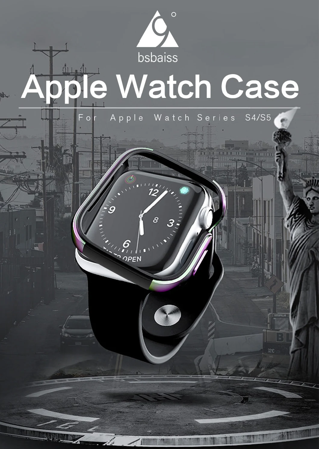 Fashionable Watch S4/S5 Case Smart Watch Smartwatch Case 40/44mm