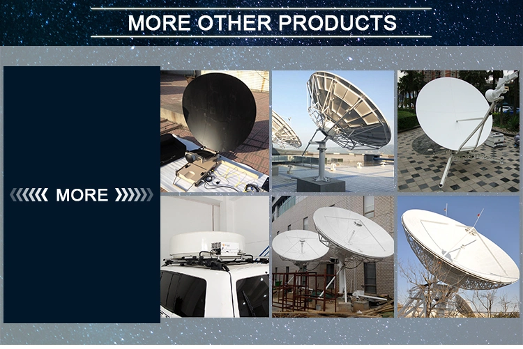 1m Carbon Fiber Panel Manual Flyaway Antenna Used in Vsat