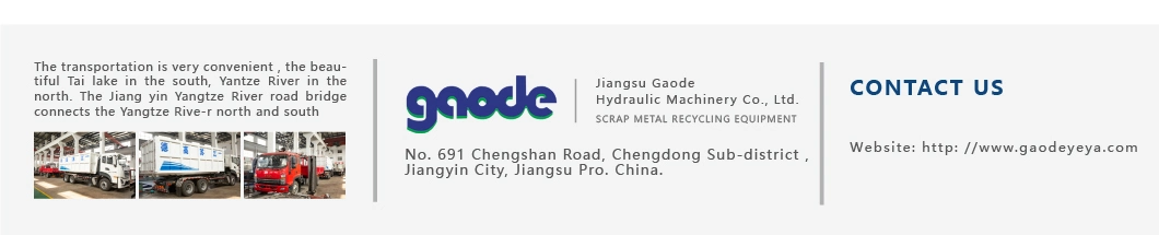 Copper and Aluminum Composite Plate Scrap Metal Baling Machinery