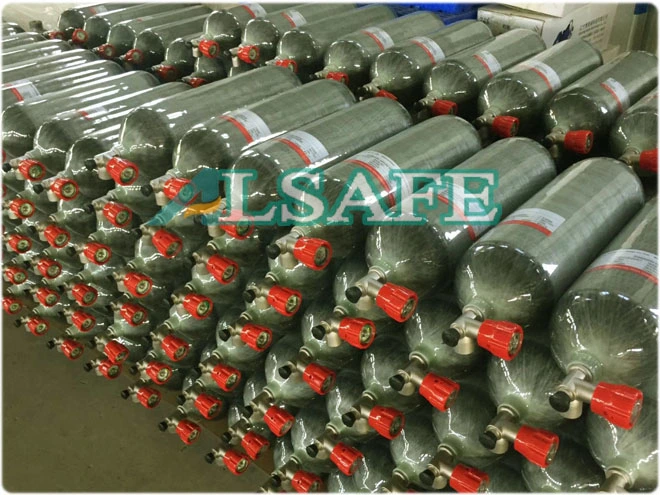 12L High Pressure Carbon Fiber Composite Gas Cylinder