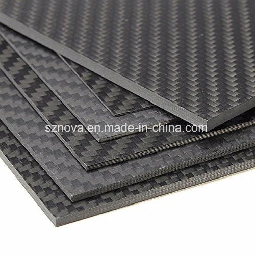 3K Twill and Plain Carbon Fiber Board High Strength Light Weight Carbon Fiber Sheet