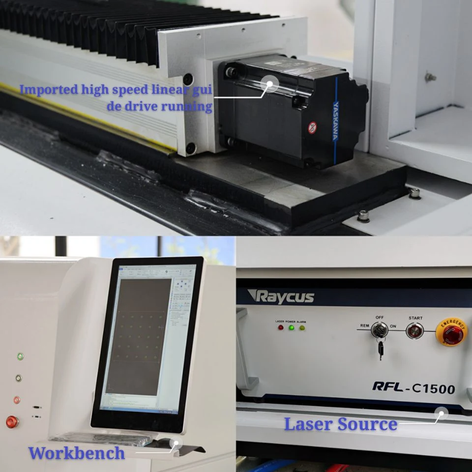 2020 New Products Hot Sale Fiber Laser Metal Cutting Machine Carbon Steel and Copper Cutting