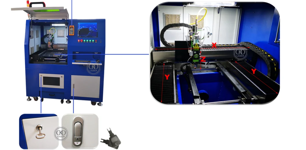 Fiber Laser Cutter for Carbon Stainless Metal Cut Price