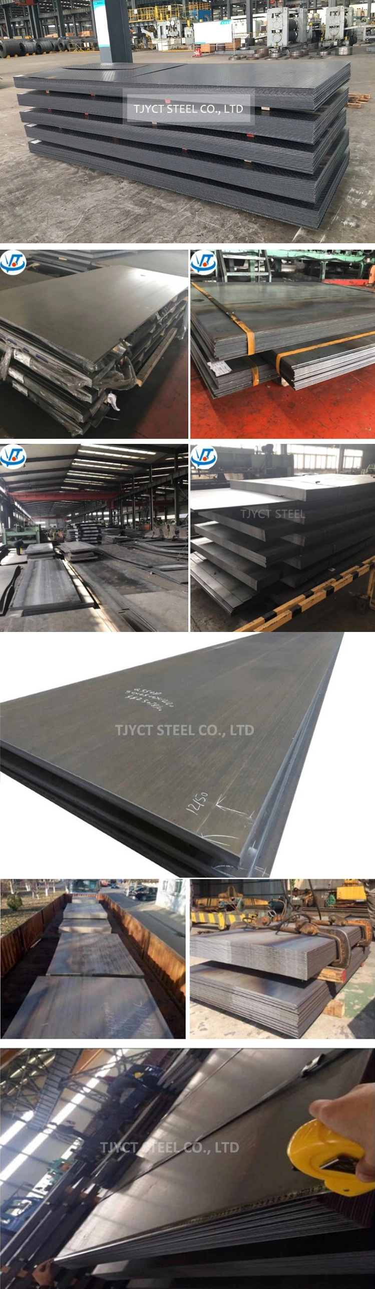 Hot Rolled Carbon Steel Plate Q235 - Q345 16mn Iron Steel Plate