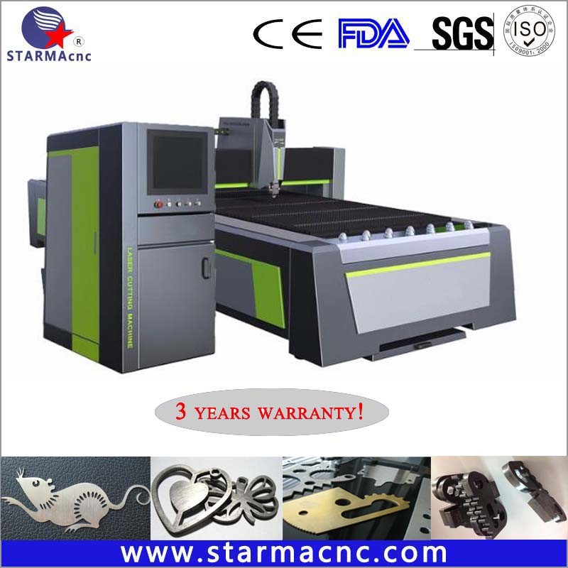 Carbon Steel Sheet Metal Laser Cutter Fiber CNC Cutting Machine