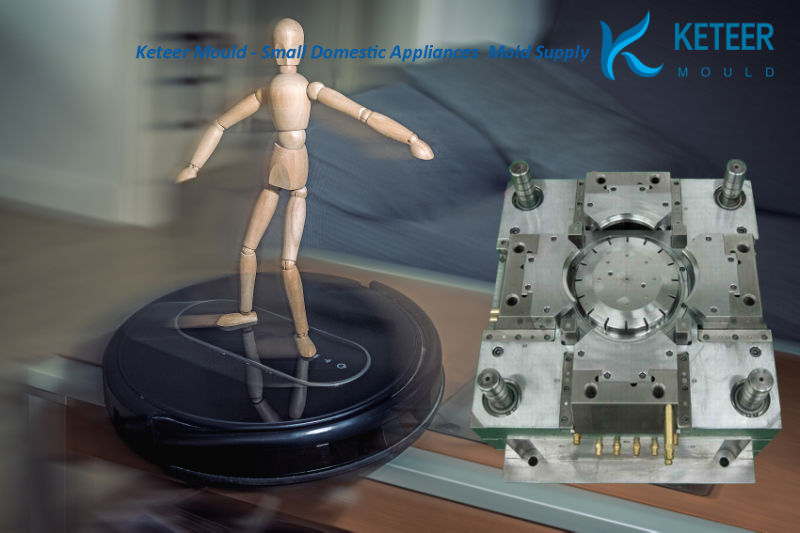 OEM Customized Various of Plastic Injection Intelligent Robot Vacuum Cleaner Mould