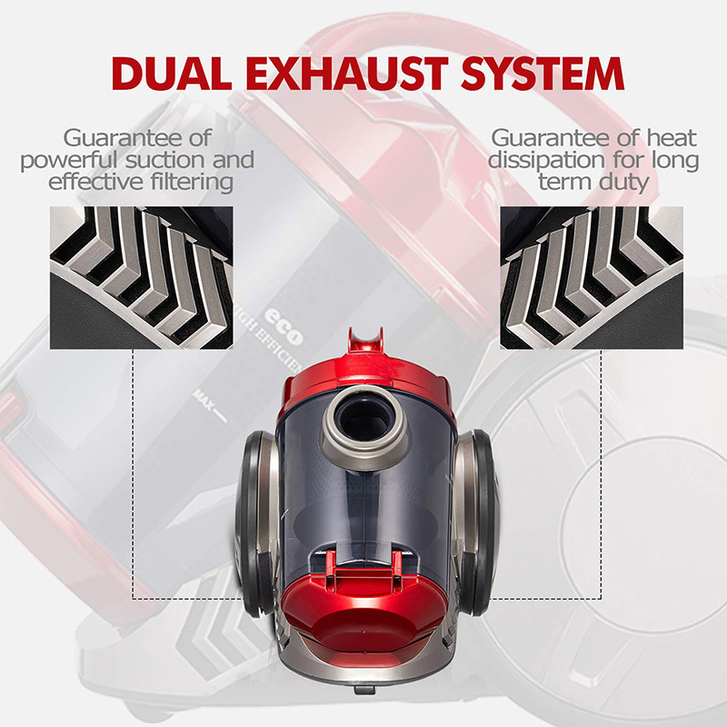 Liyyou Ly800 Cyclonic Canister Home Carpet Cleaning Vacuum Cleaner