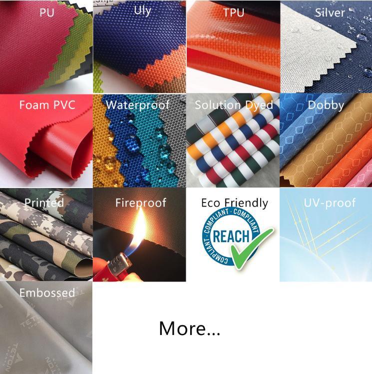 Factory Direct Selling Eco Friendly Poly 210 Denier Oxford Fabric