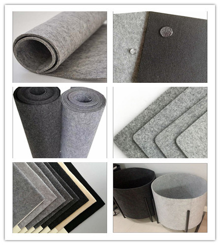 Needle Punched Non Woven Felt Fabric 100% Recycled Felt Fabric Manufacturer