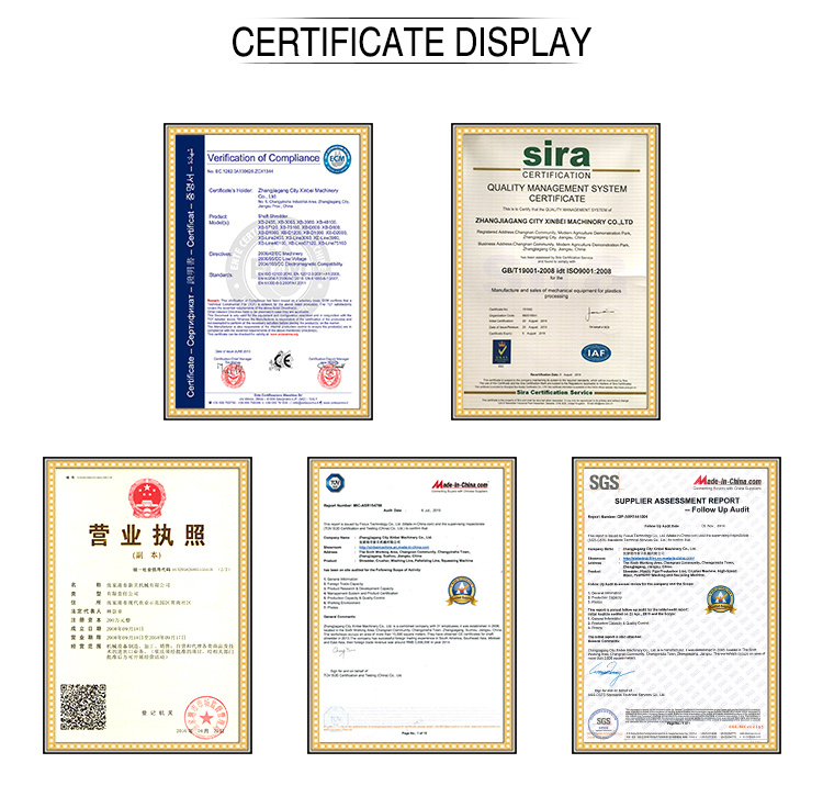 Recycled Plastic Recycle Plastic Machine