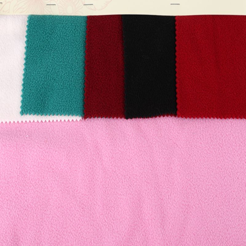 2020 Breathable Soft 100% Polyester Micro Printed Polar Fleece Fabric