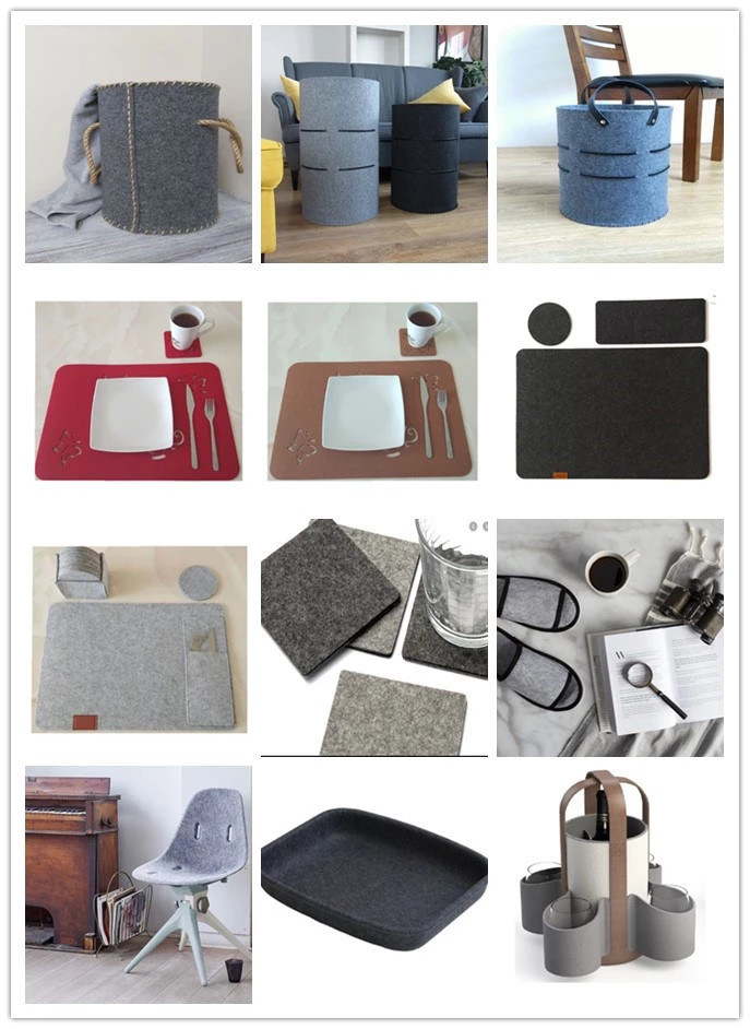 Needle Punched Non Woven Felt Fabric 100% Recycled Felt Fabric Manufacturer