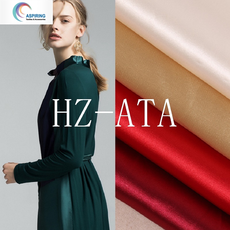 Polyester Dull Satin/100 Polyester Fabric/Polyester Spandex Fabric