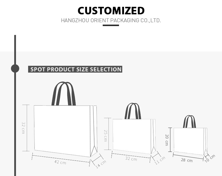 Printing PLA Available Colorful Eco Friendly Non-Woven Shop Non Woven Bag
