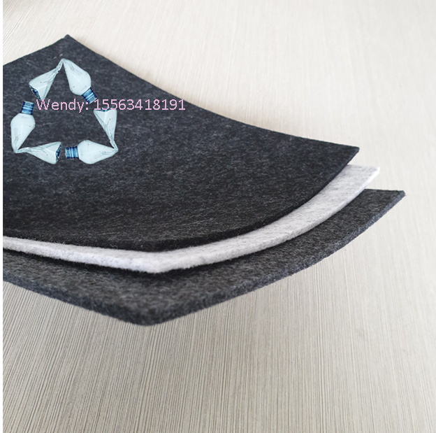 2mm 3mm 5mm Environmental RPET Felt Fabric From Recycled Plastic Bottle