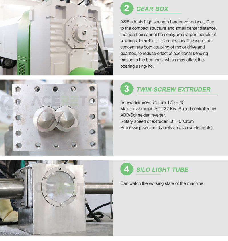 Low Price Plastic Price Recycled PE PP Plastic Granules Machine