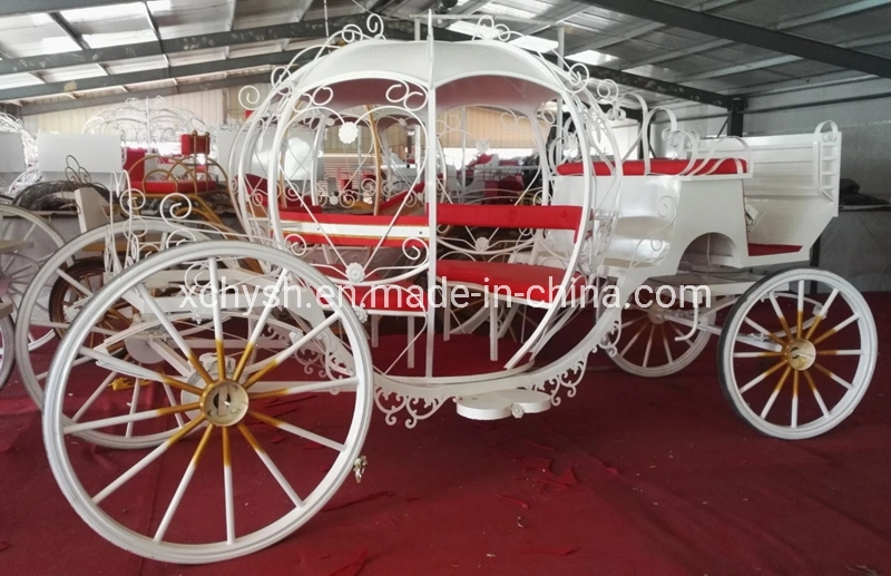 Electric Horse Cart, Sightseeing Horse Drawn Carriage for Wedding