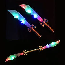 LED Laser Sword Light Sword Prop Flash Fluorescent Stick OEM Cute Design Inflatable Sword (08)